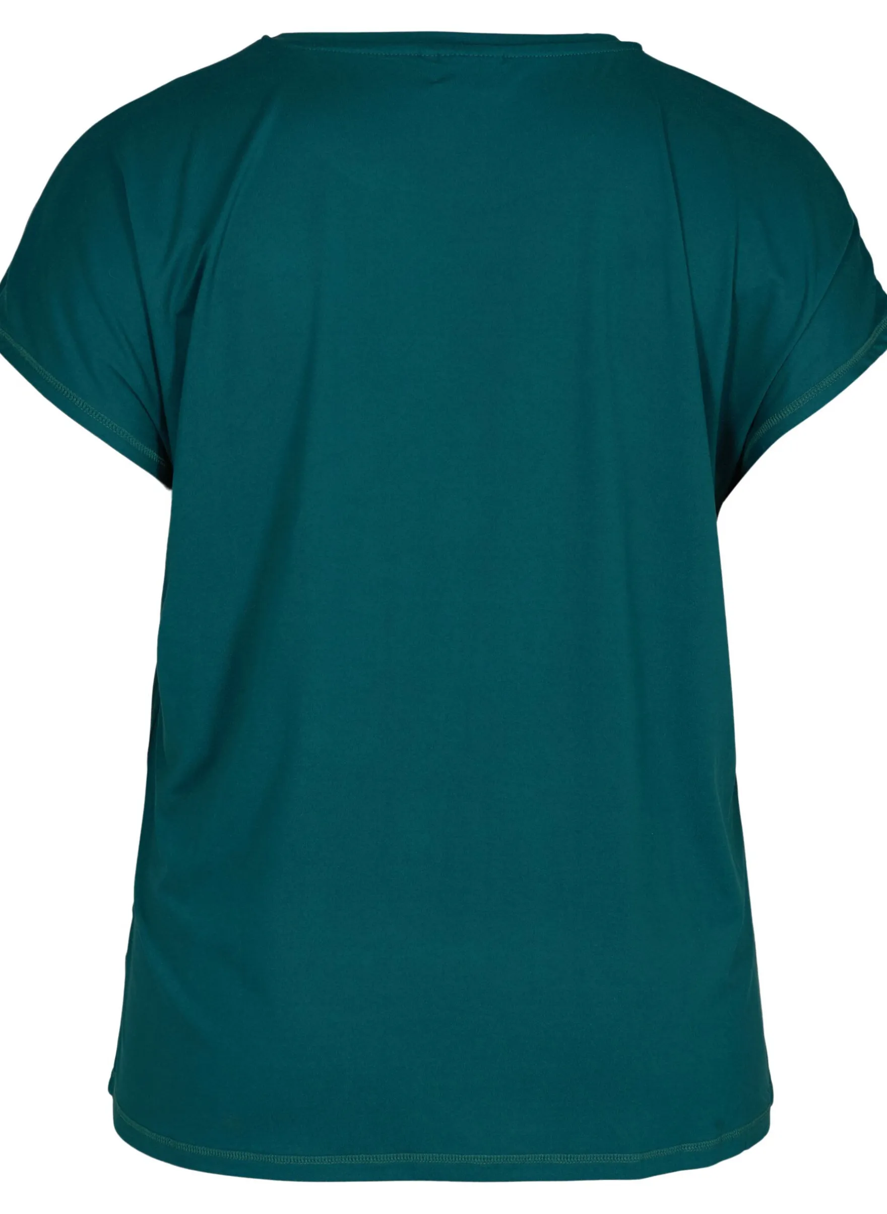 Einfarbiges Trainings-T-Shirt