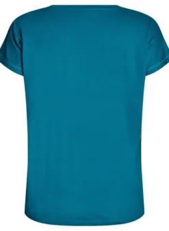 Einfarbiges Trainings-T-Shirt