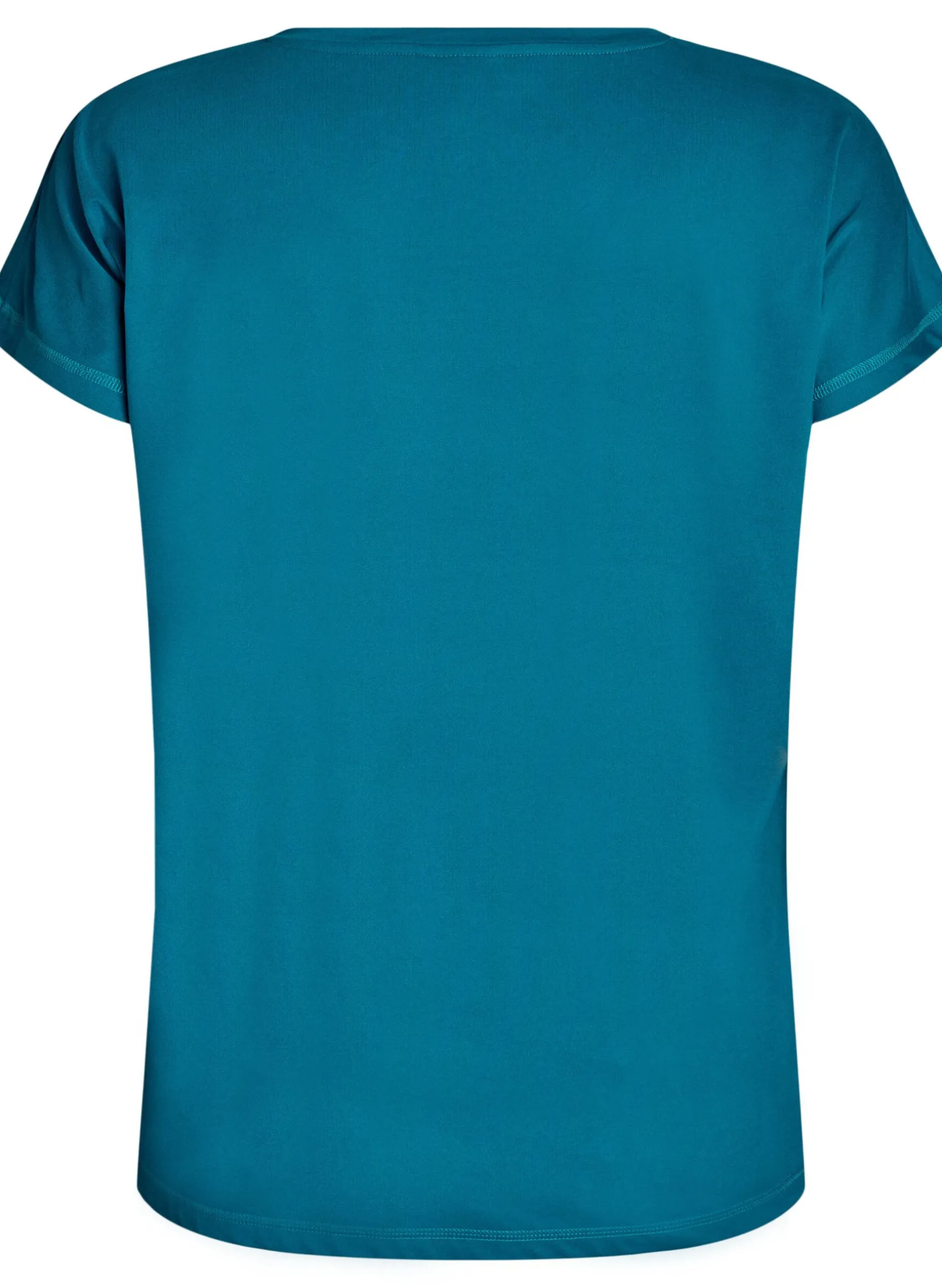Einfarbiges Trainings-T-Shirt