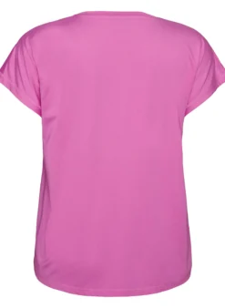 Einfarbiges Trainings-T-Shirt