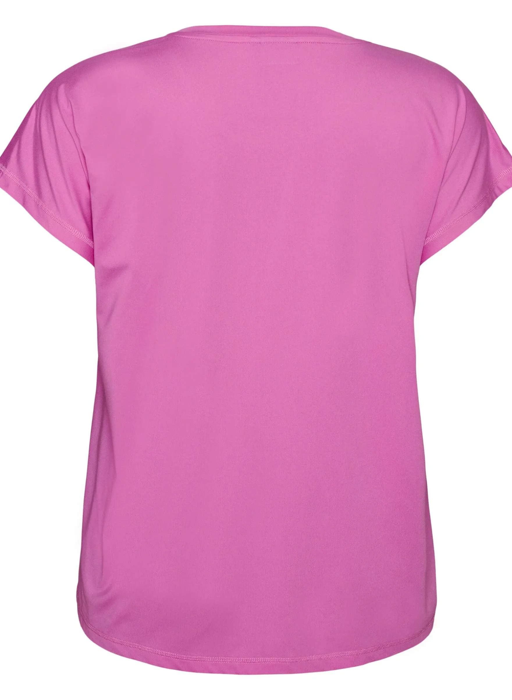 Einfarbiges Trainings-T-Shirt