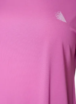 Einfarbiges Trainings-T-Shirt