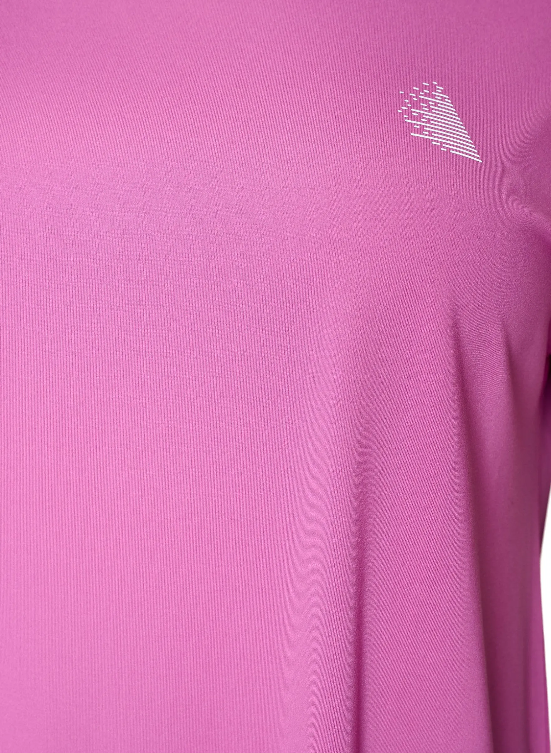 Einfarbiges Trainings-T-Shirt
