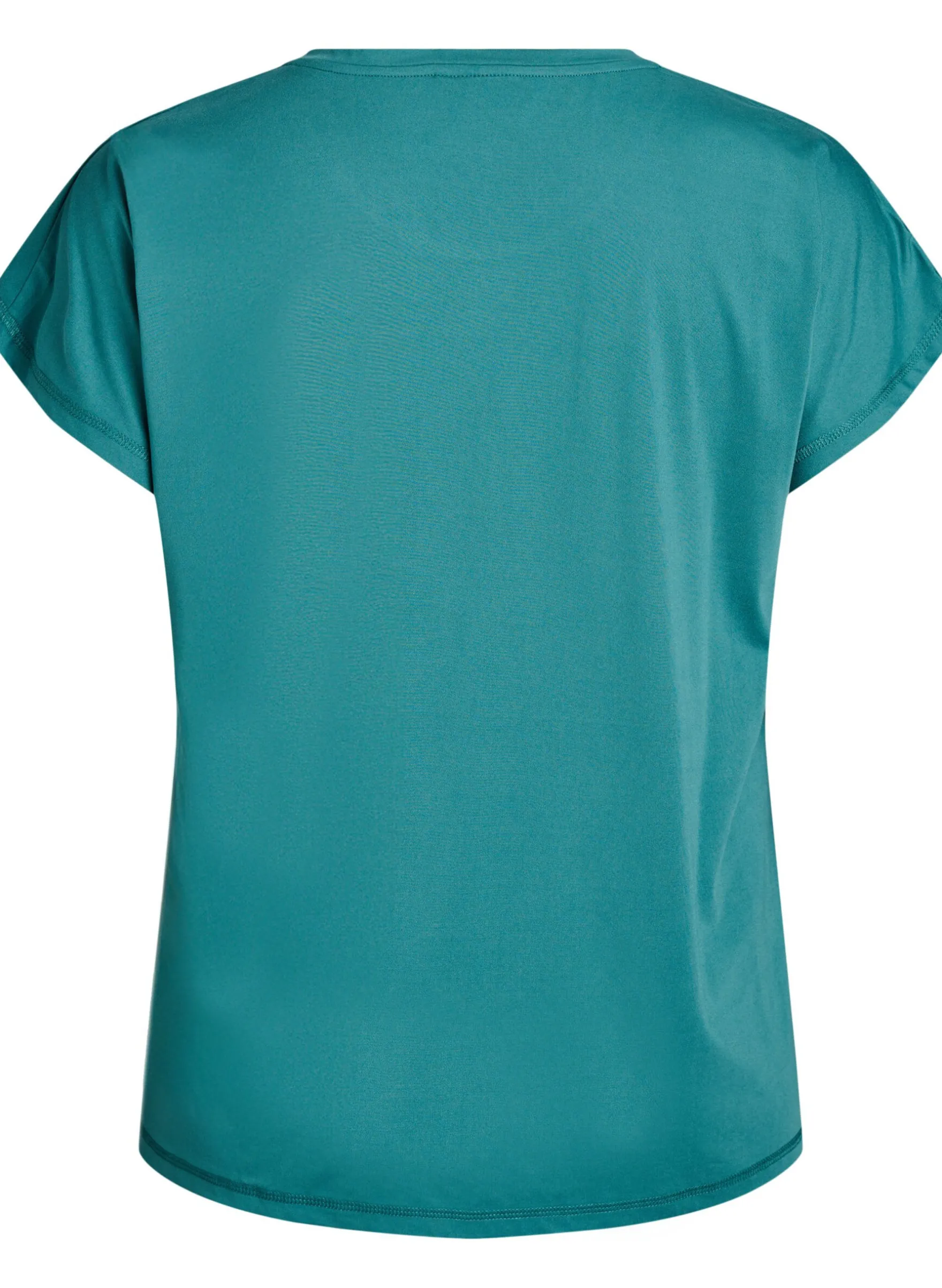 Einfarbiges Trainings-T-Shirt