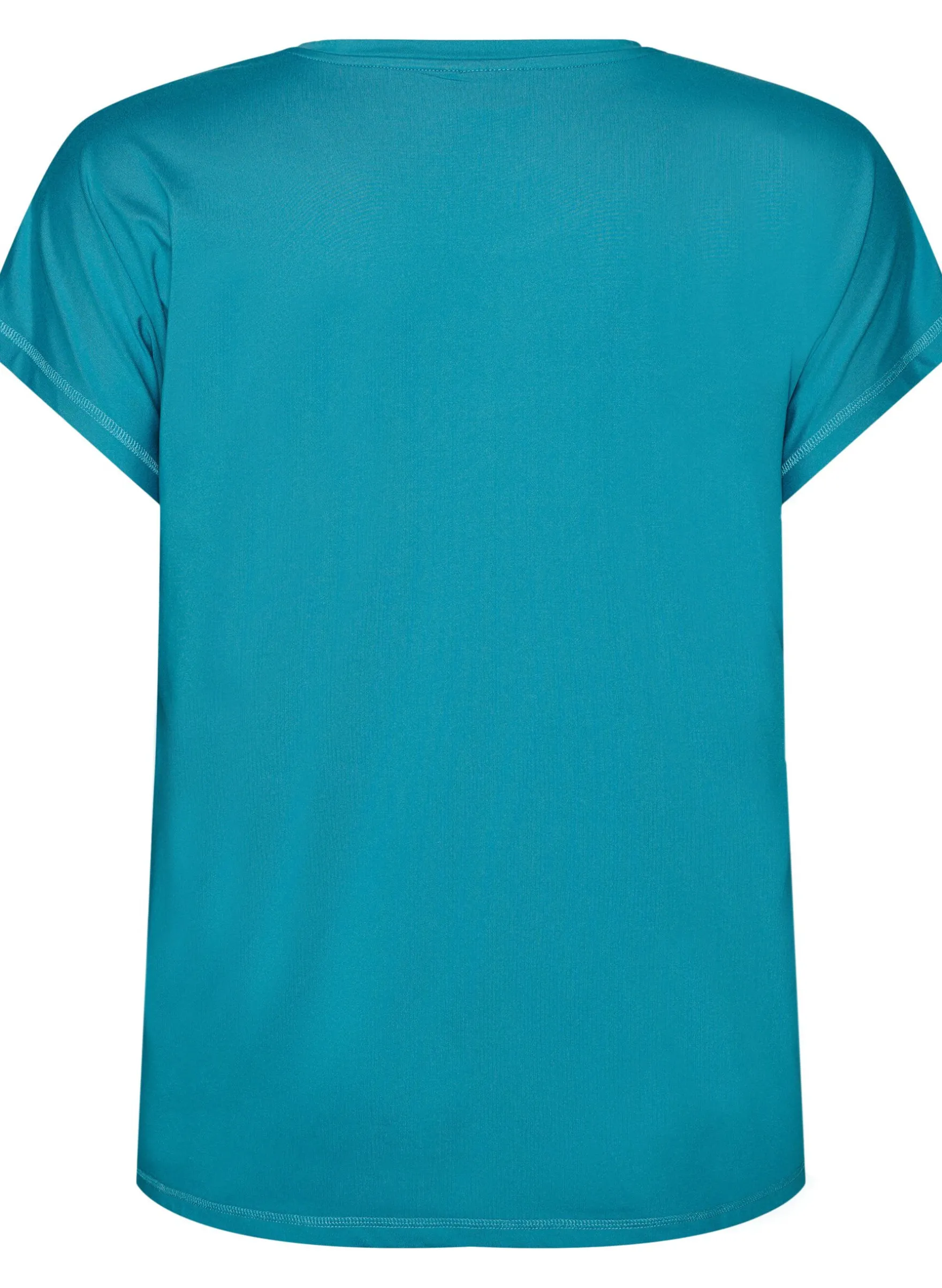 Einfarbiges Trainings-T-Shirt