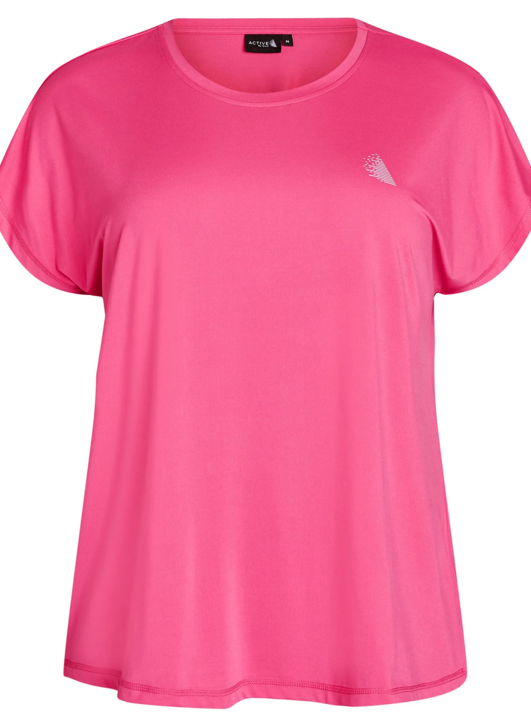Einfarbiges Trainings-T-Shirt