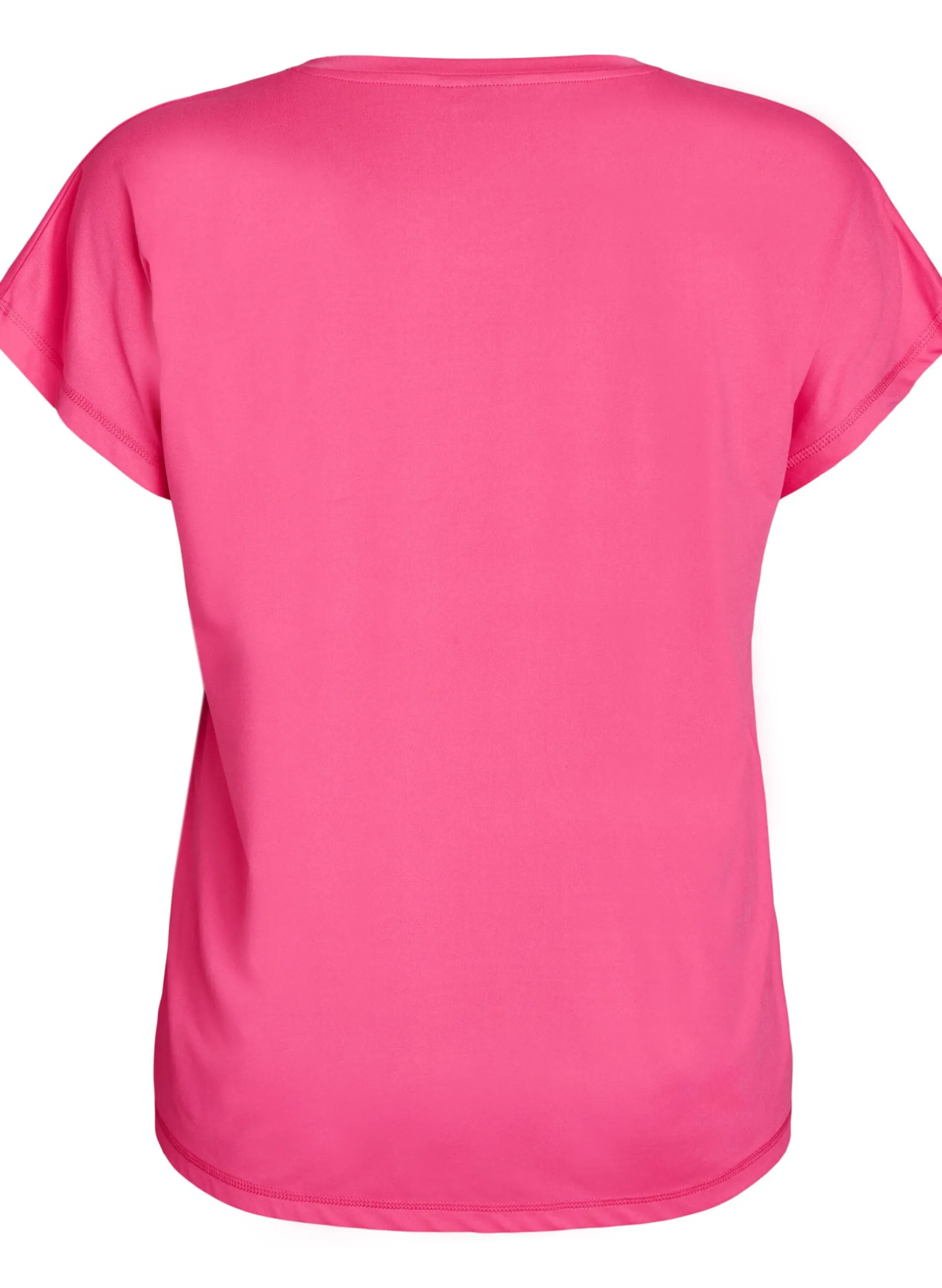 Einfarbiges Trainings-T-Shirt
