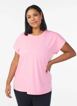 Einfarbiges Trainings-T-Shirt