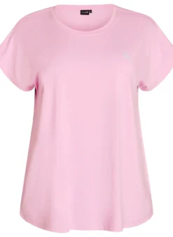Einfarbiges Trainings-T-Shirt