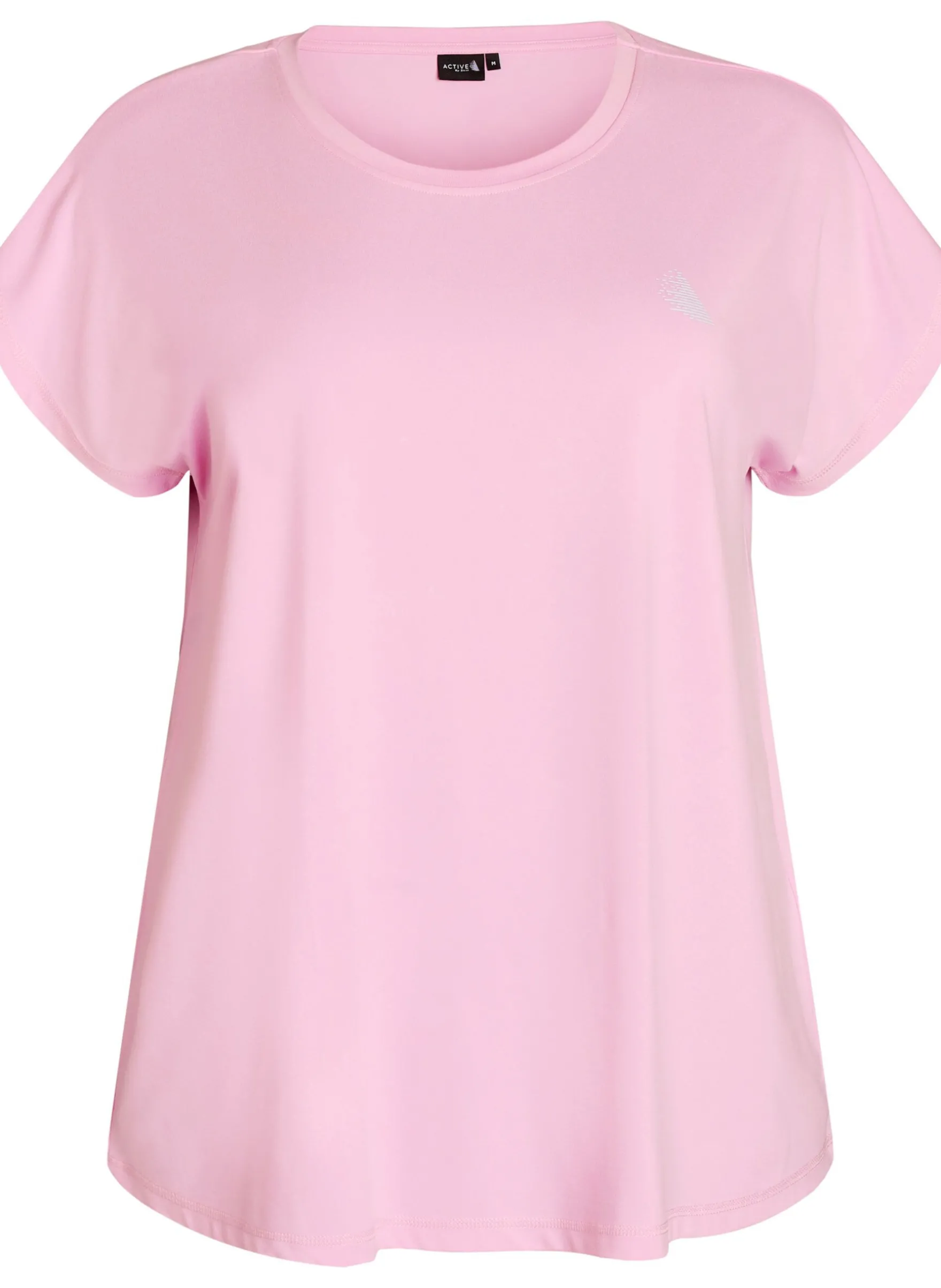 Einfarbiges Trainings-T-Shirt