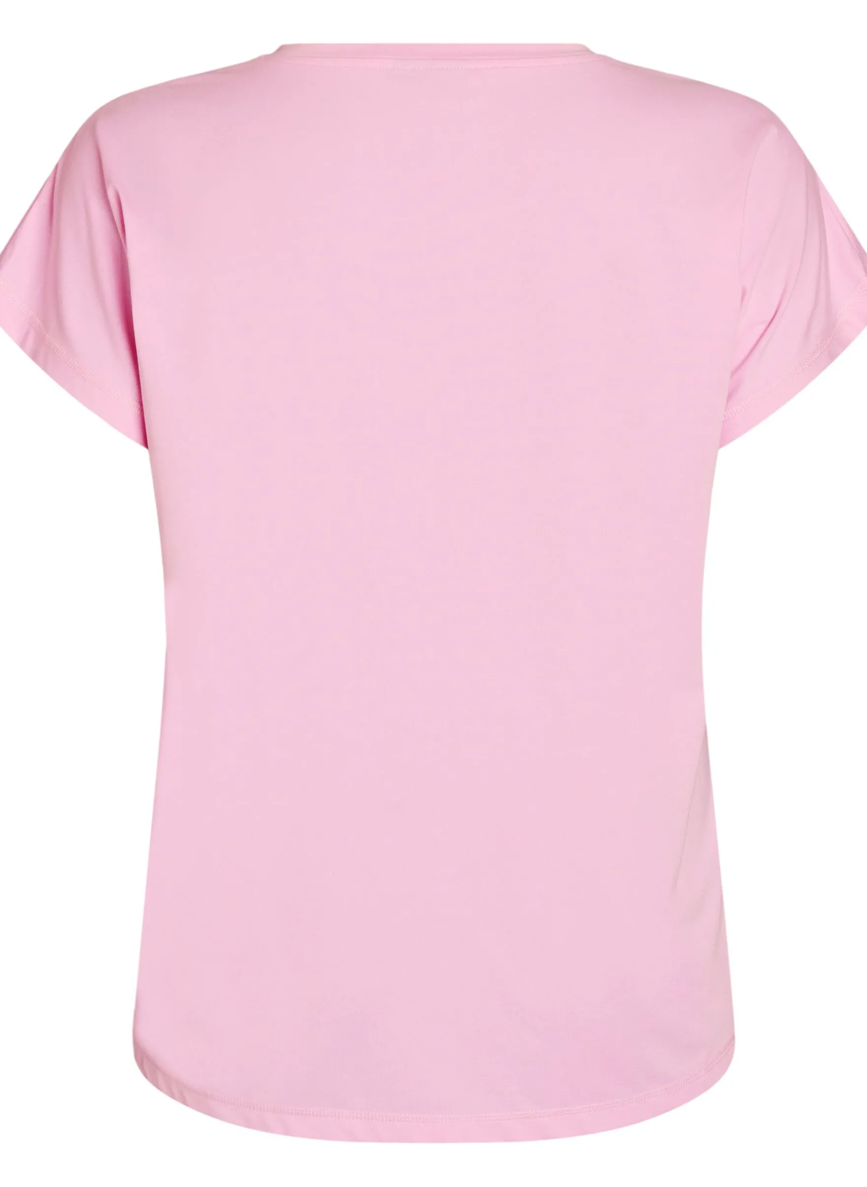 Einfarbiges Trainings-T-Shirt
