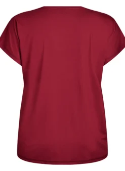 Einfarbiges Trainings-T-Shirt