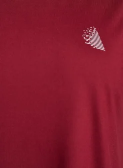 Einfarbiges Trainings-T-Shirt