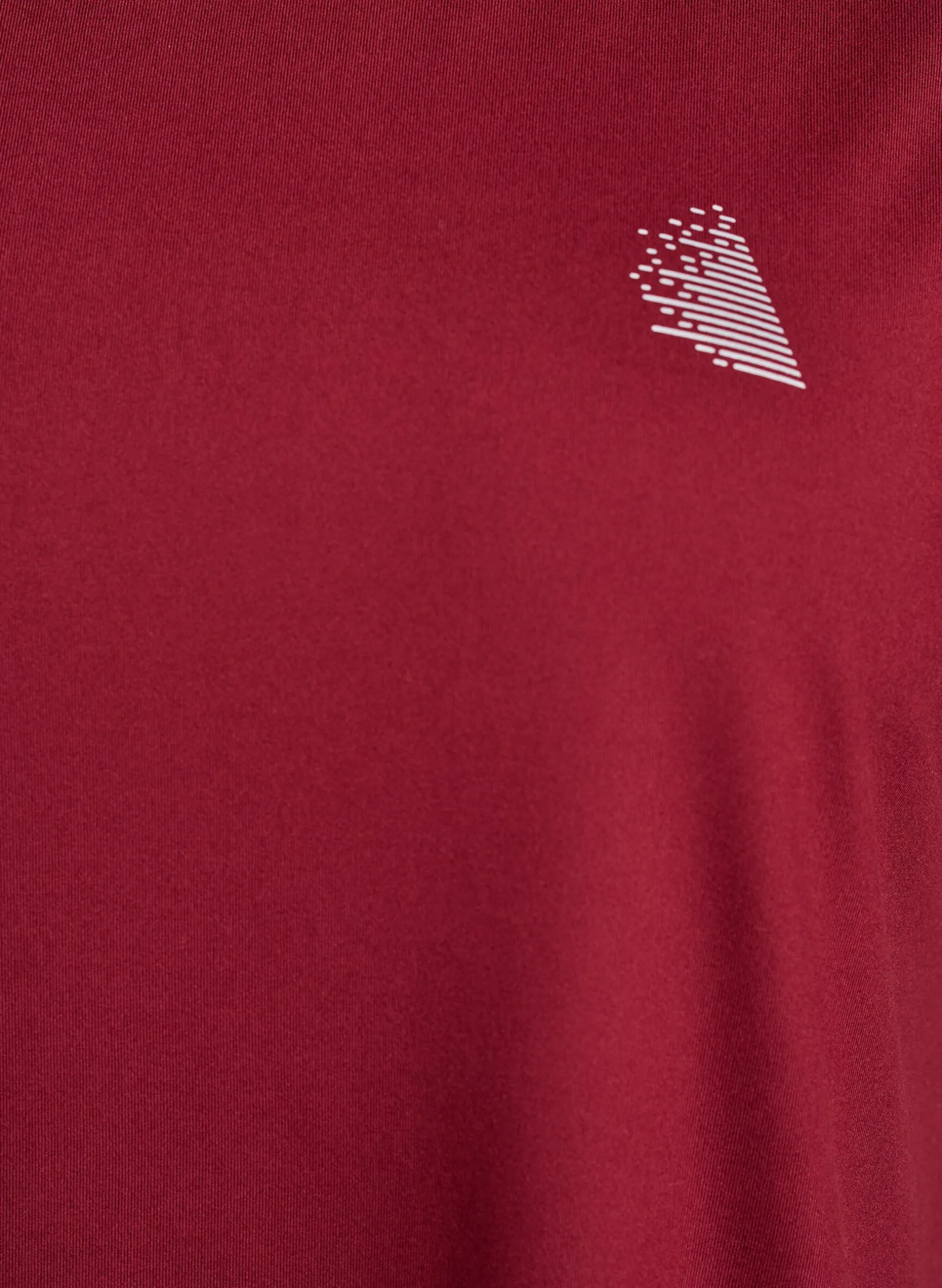 Einfarbiges Trainings-T-Shirt