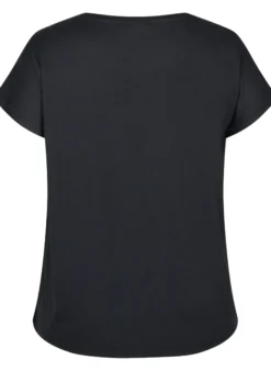 Einfarbiges Trainings-T-Shirt