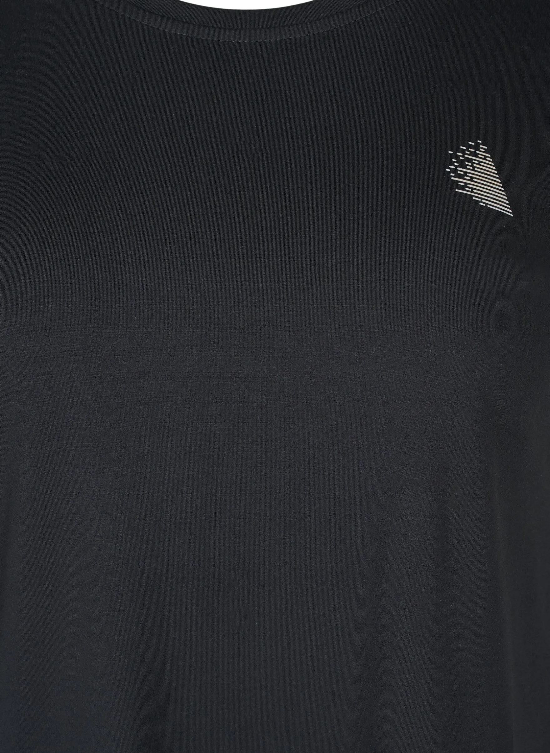 Einfarbiges Trainings-T-Shirt
