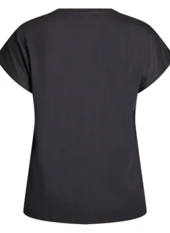 Einfarbiges Trainings-T-Shirt