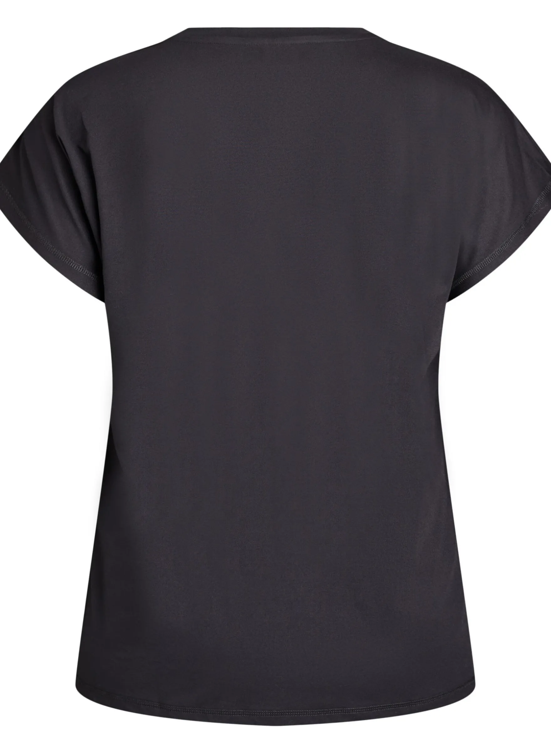 Einfarbiges Trainings-T-Shirt