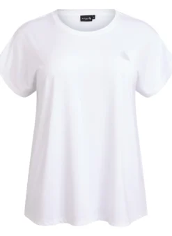 Einfarbiges Trainings-T-Shirt