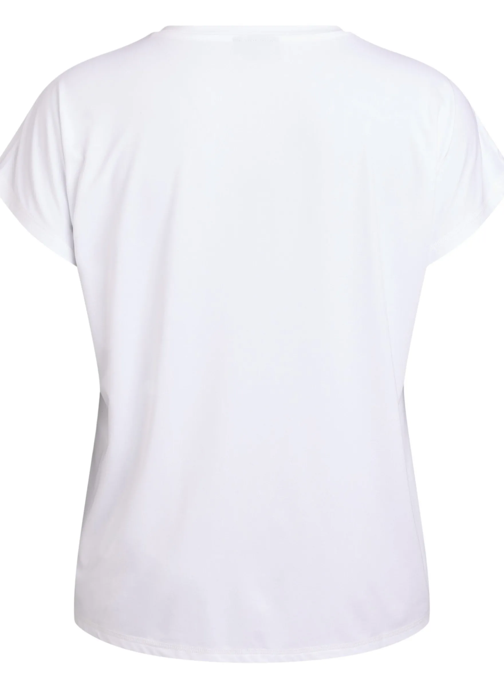 Einfarbiges Trainings-T-Shirt