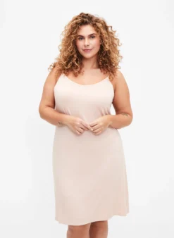 Einfarbiges Unterkleid aus Viskose