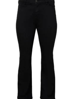 Ellen Bootcut-Jeans mit hoher Taille