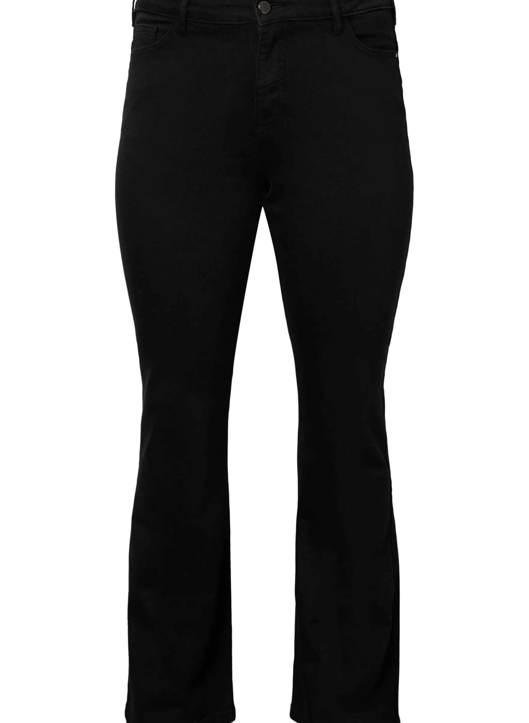 Ellen Bootcut-Jeans mit hoher Taille