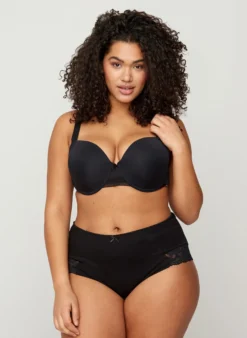 3er Pack Hipster-Panties mit Spitzenbündchen
