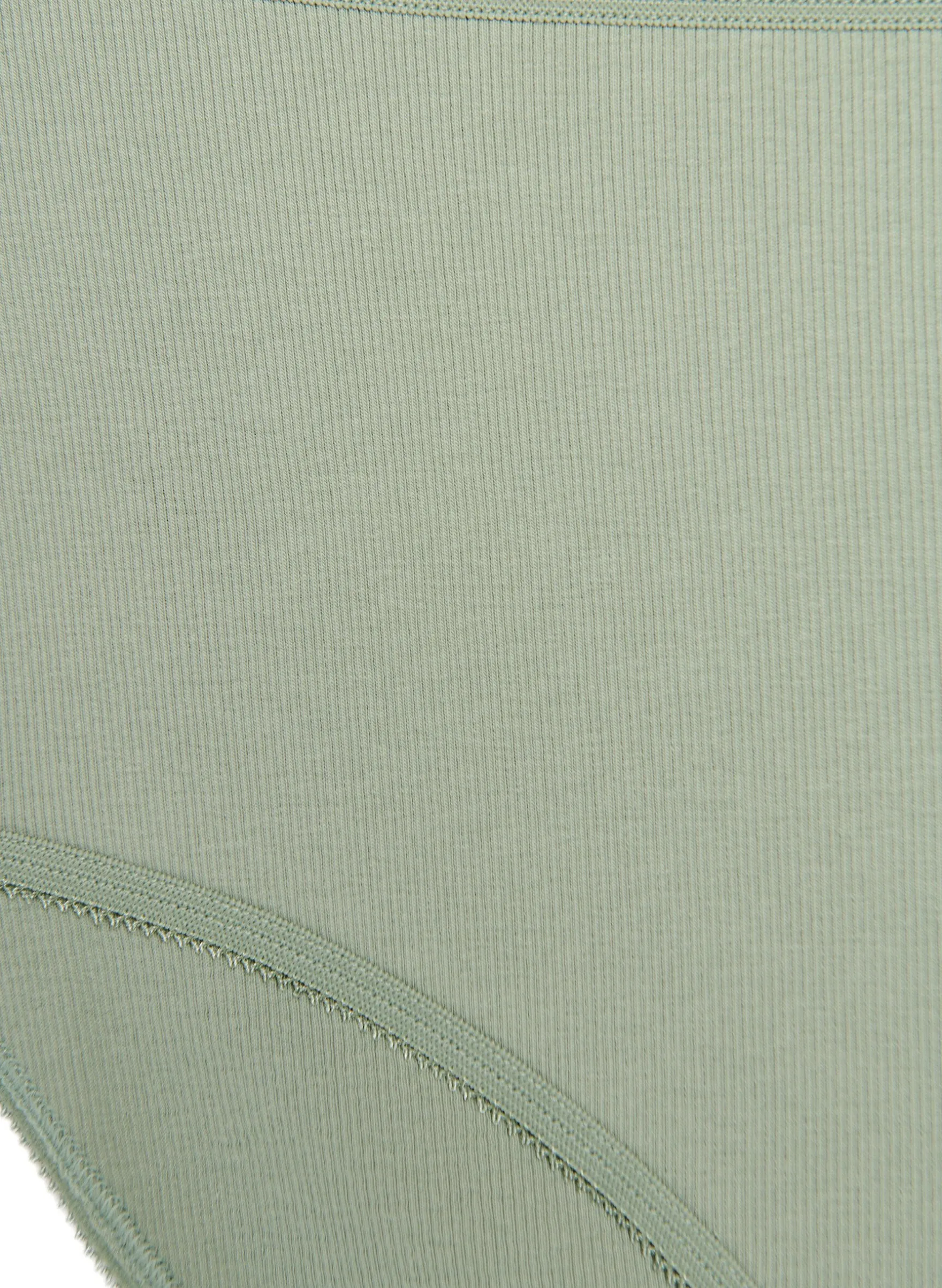 5er-Pack Slip aus gerippter Baumwolle