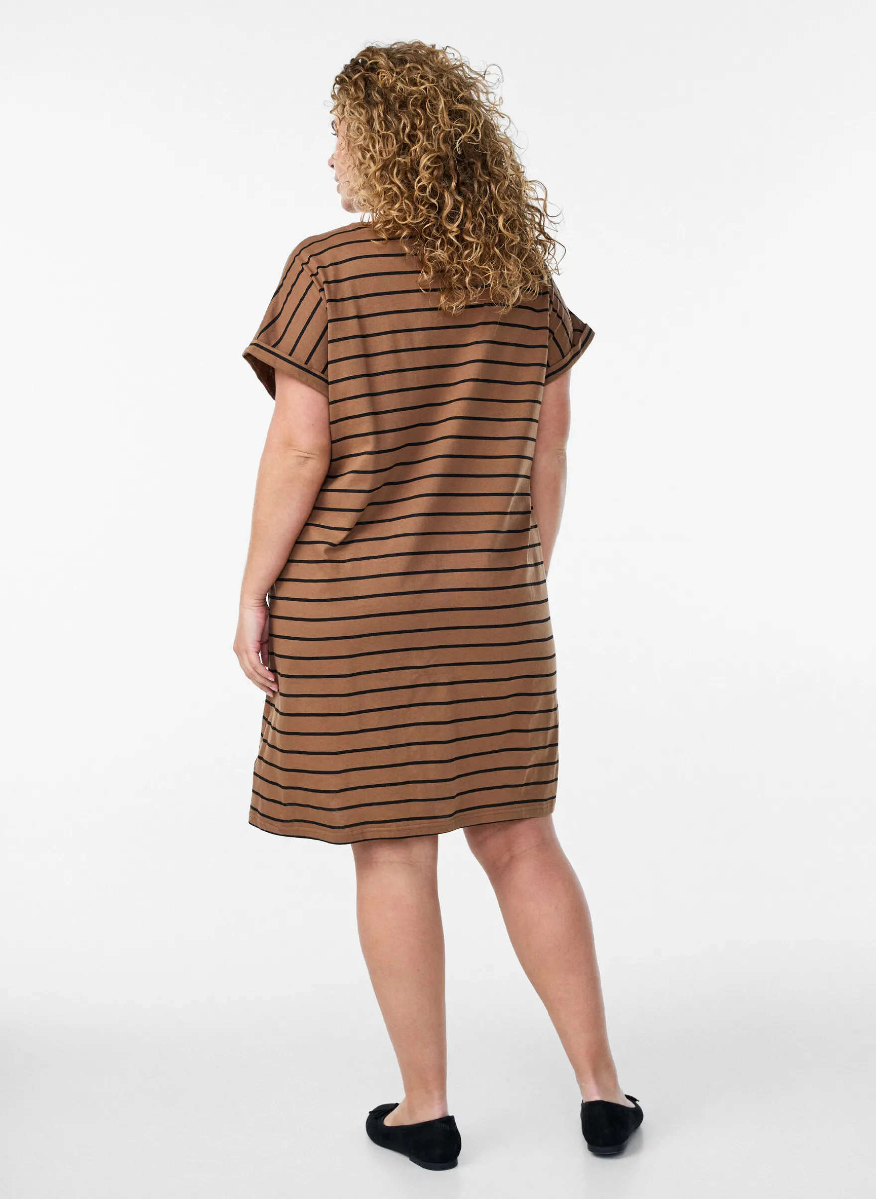 2er-Pack T-Shirt-Kleid mit kurzen Ärmeln