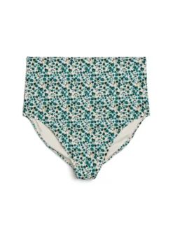 Extra hoch taillierte Bikini-Hose mit Blumenprint