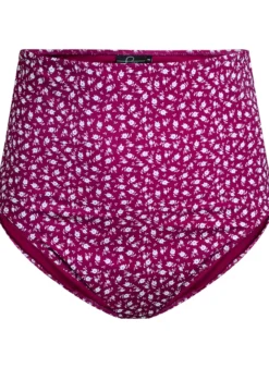 Extra hoch taillierte Bikini-Hose mit Blumenprint