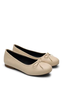 Extra Weite - Ballerina mit Schleife