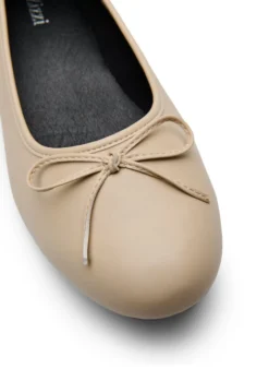Extra Weite - Ballerina mit Schleife