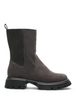 Extra Weite - Chunky-Stiefel aus Kunstwildleder