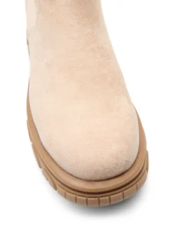 Extra Weite - Chunky-Stiefel aus Kunstwildleder