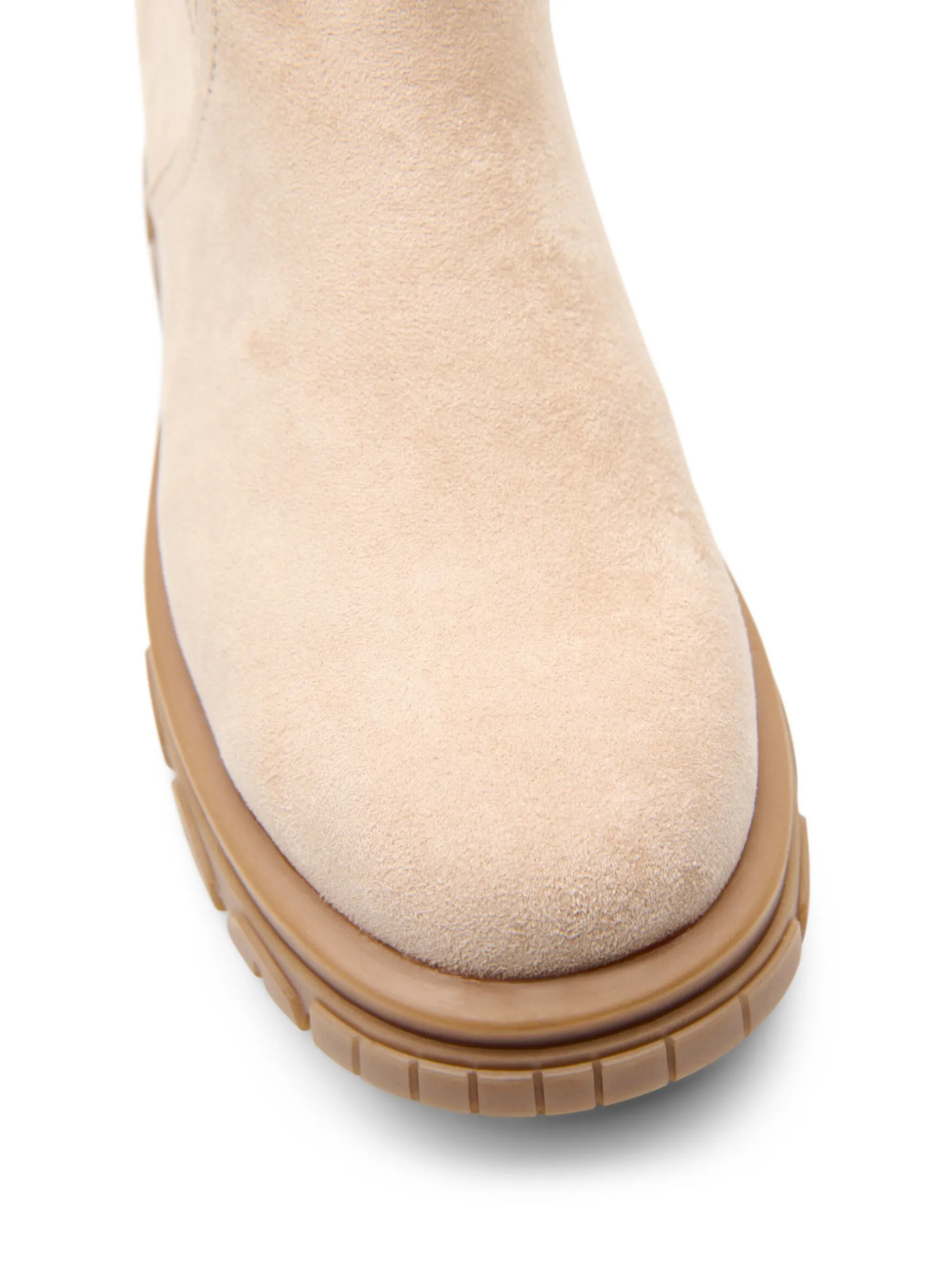 Extra Weite - Chunky-Stiefel aus Kunstwildleder