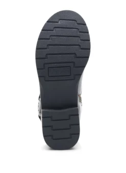 Extra Weite - Kurzer Bikerstiefel