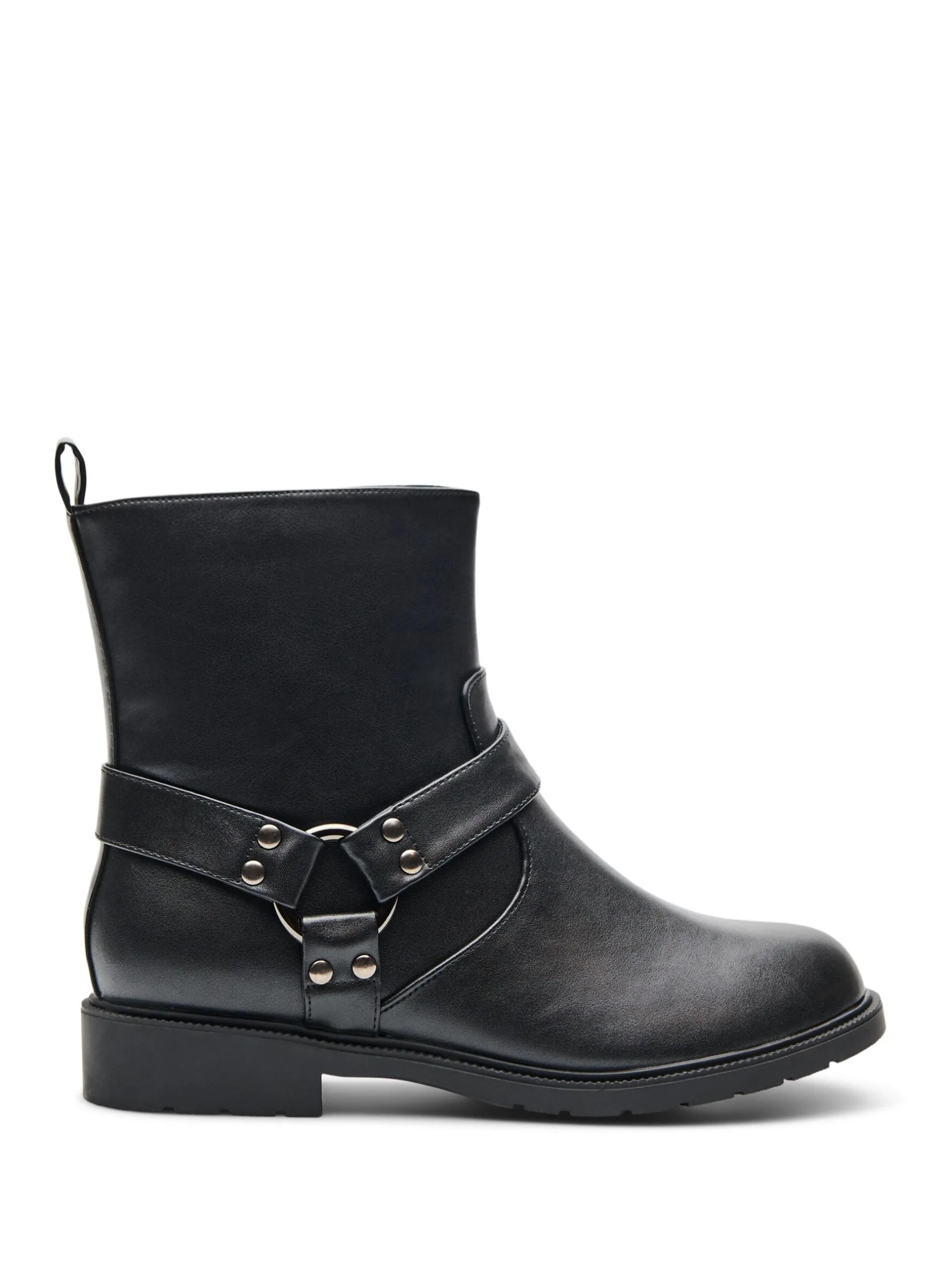 Extra Weite - Kurzer Bikerstiefel