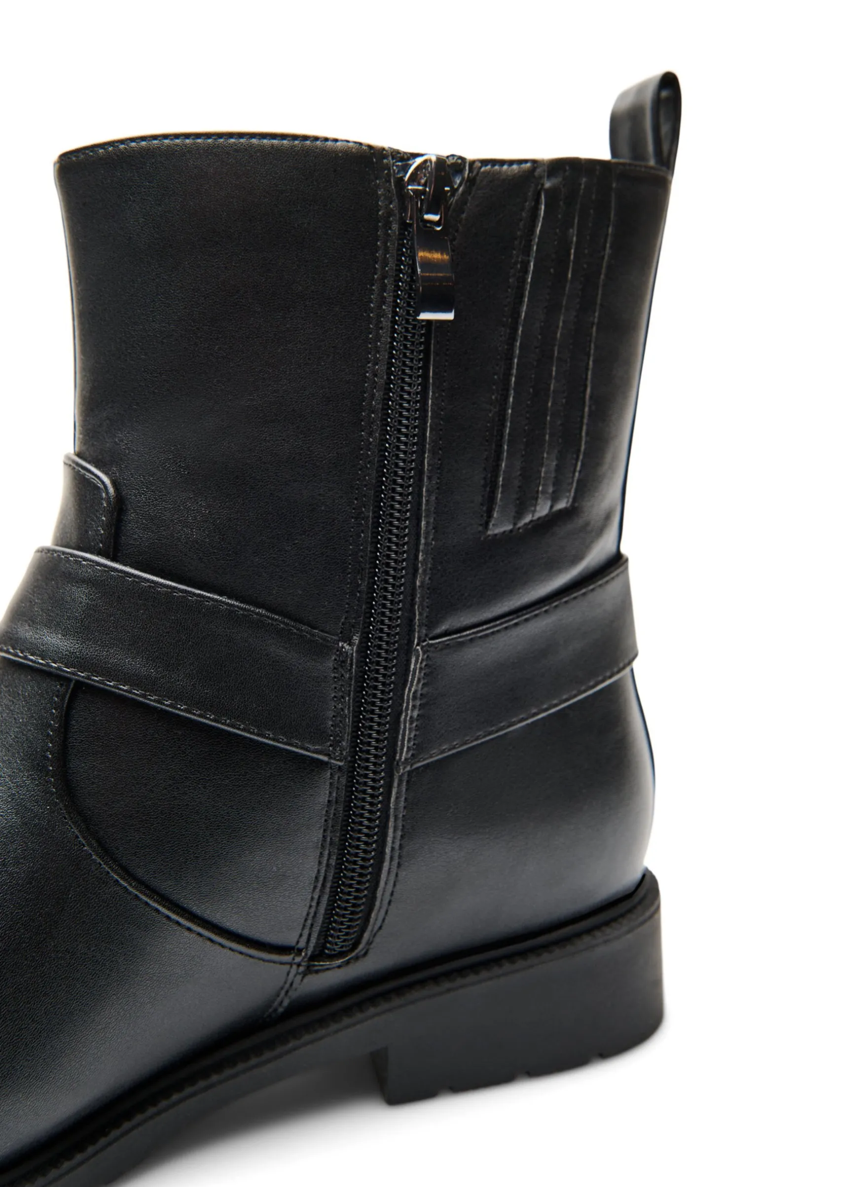 Extra Weite - Kurzer Bikerstiefel