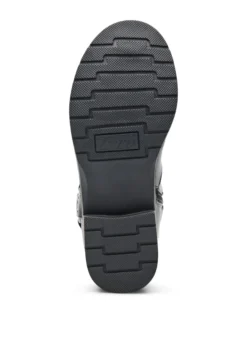 Extra Weite - Kurzer Bikerstiefel