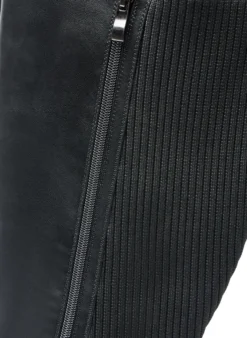 Extra Weite - Langschaftstiefel mit Ripp-Einsätzen