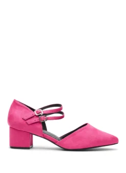 Extra Weite - Pumps mit doppelten Riemen