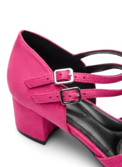 Extra Weite - Pumps mit doppelten Riemen