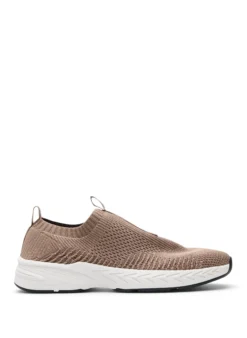 Extra Weite - Sneaker aus Stretch-Strick mit Glitzerfaden