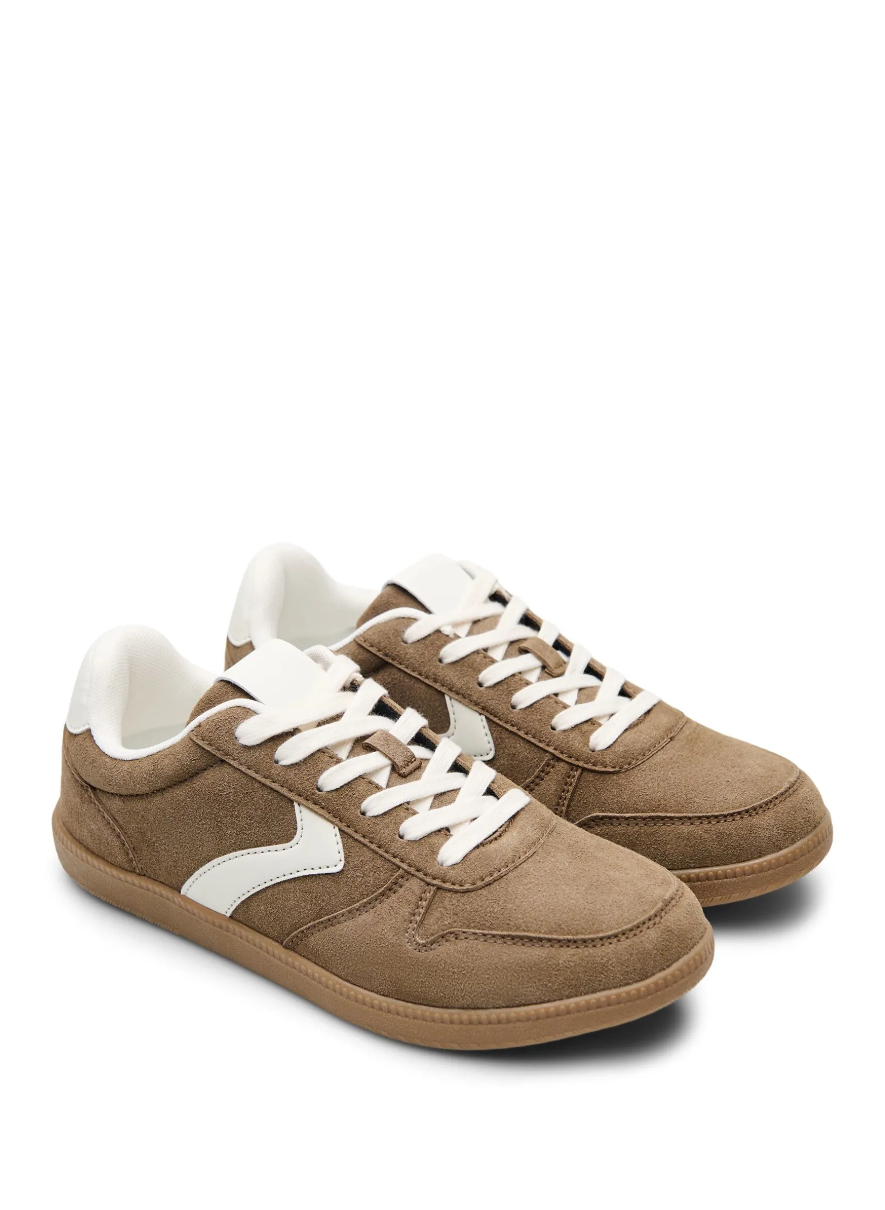 Extra Weite - Sneaker aus Wildlederimitat