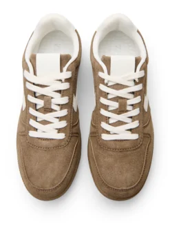 Extra Weite - Sneaker aus Wildlederimitat