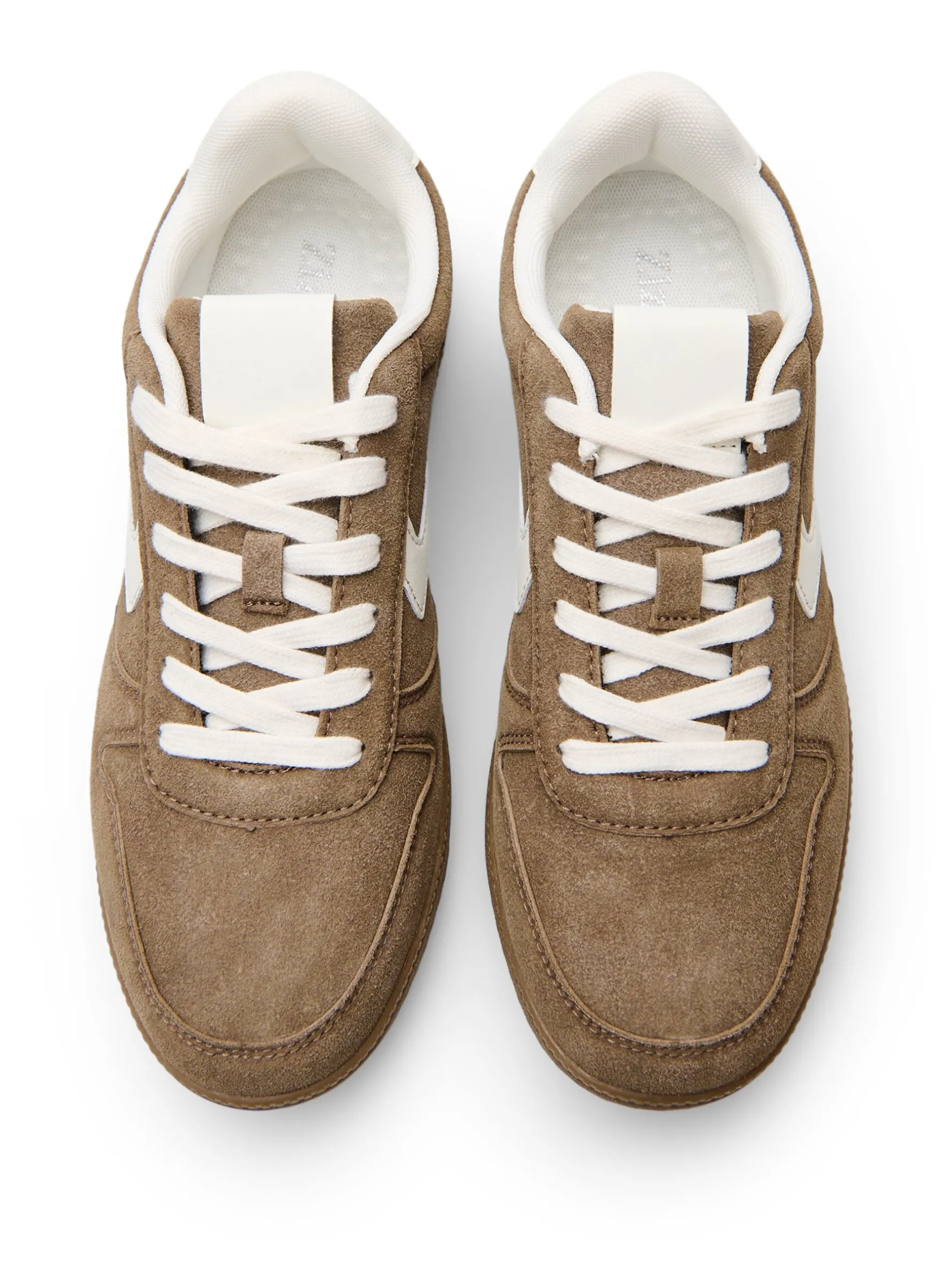 Extra Weite - Sneaker aus Wildlederimitat