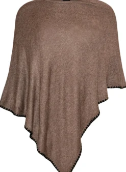 Feinstrickponcho