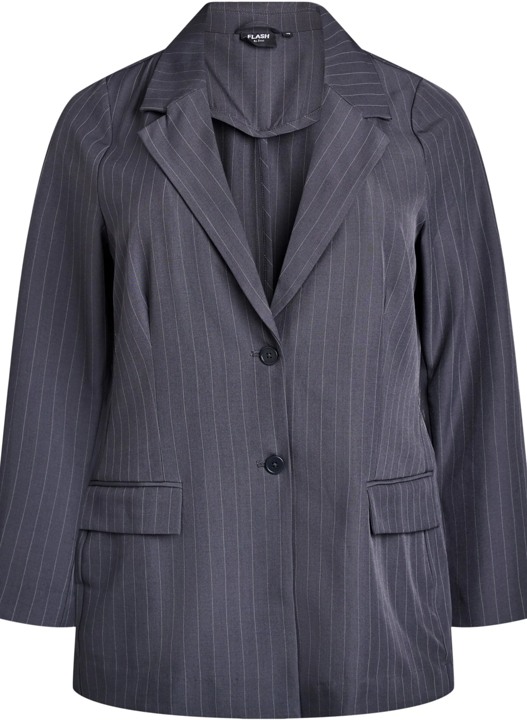 FLASH - Blazer mit Taschen und Schlitzen